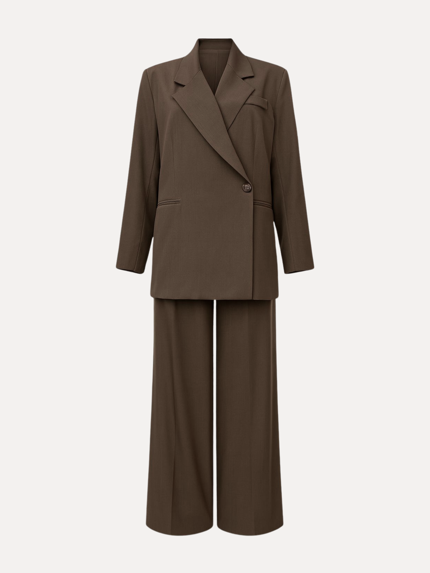 Blazer Twinset - Dark Brown