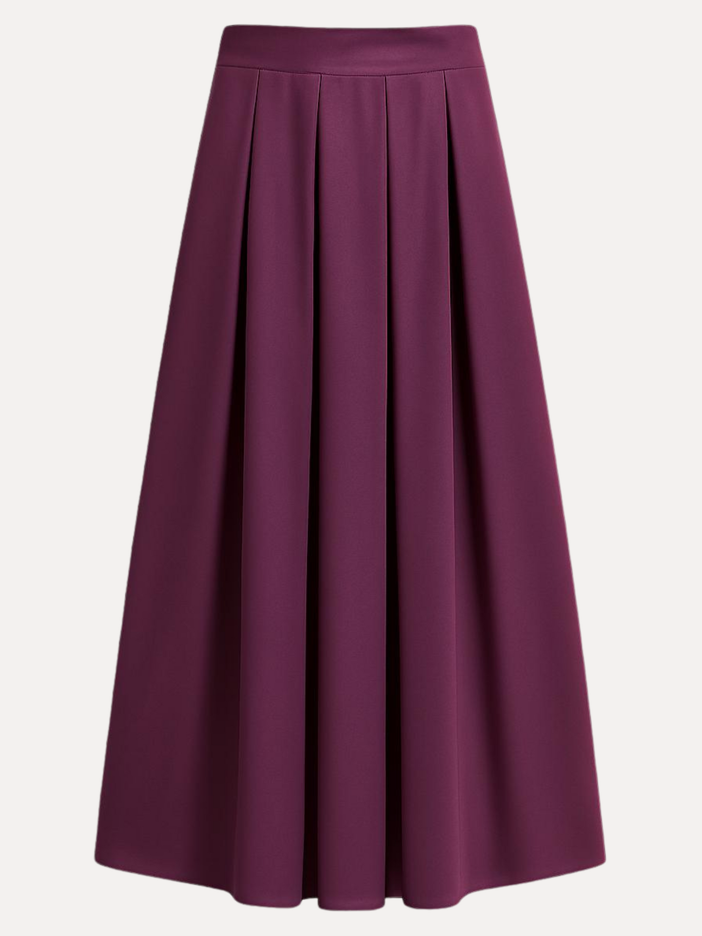 A-lijn Rok - Aubergine