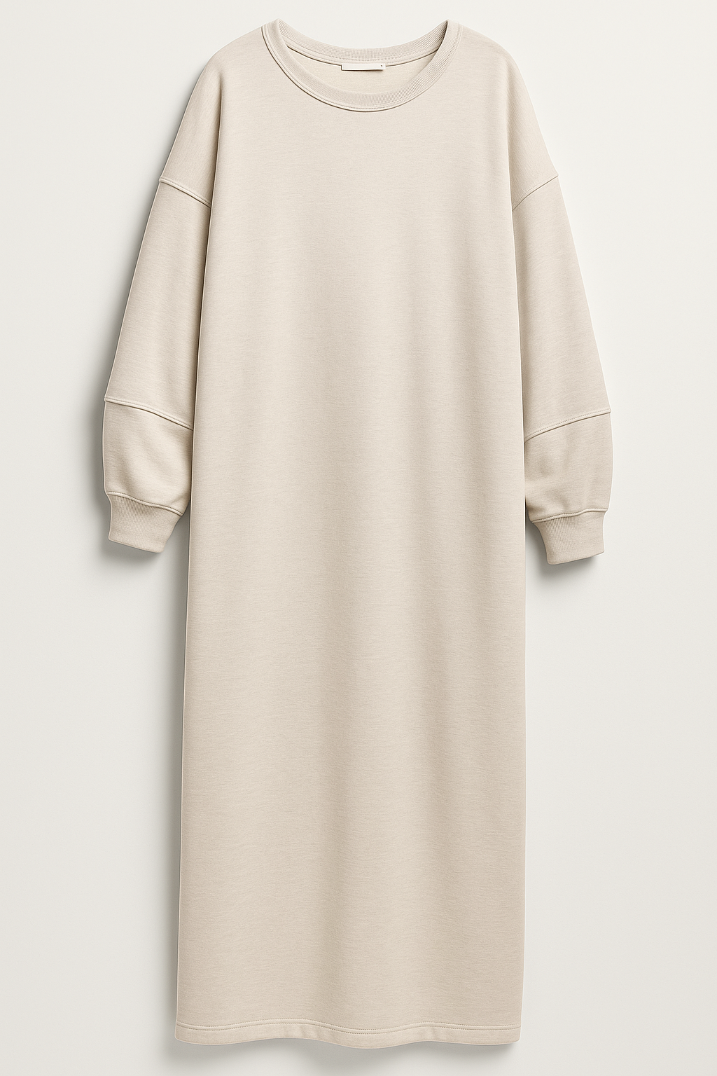 Long Sweater - Licht beige
