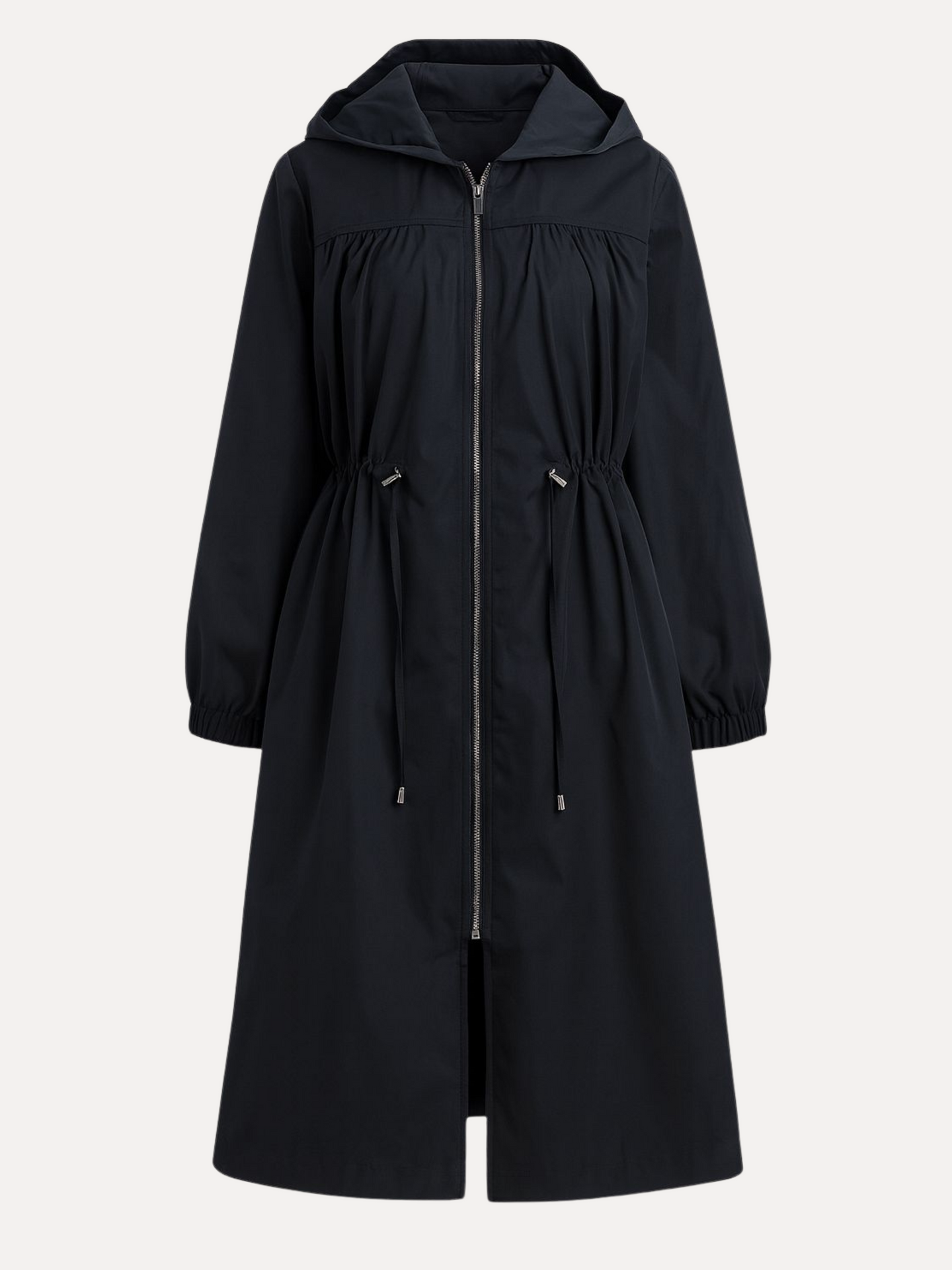 Jas met Capuchon - black