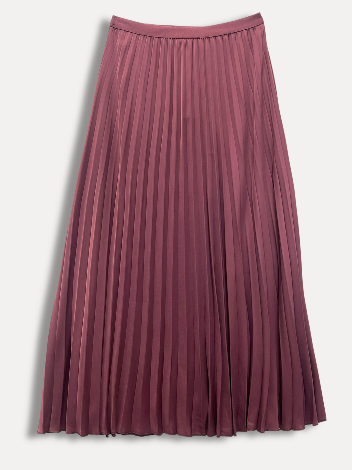 Plissé skirt - Dark Raspberry