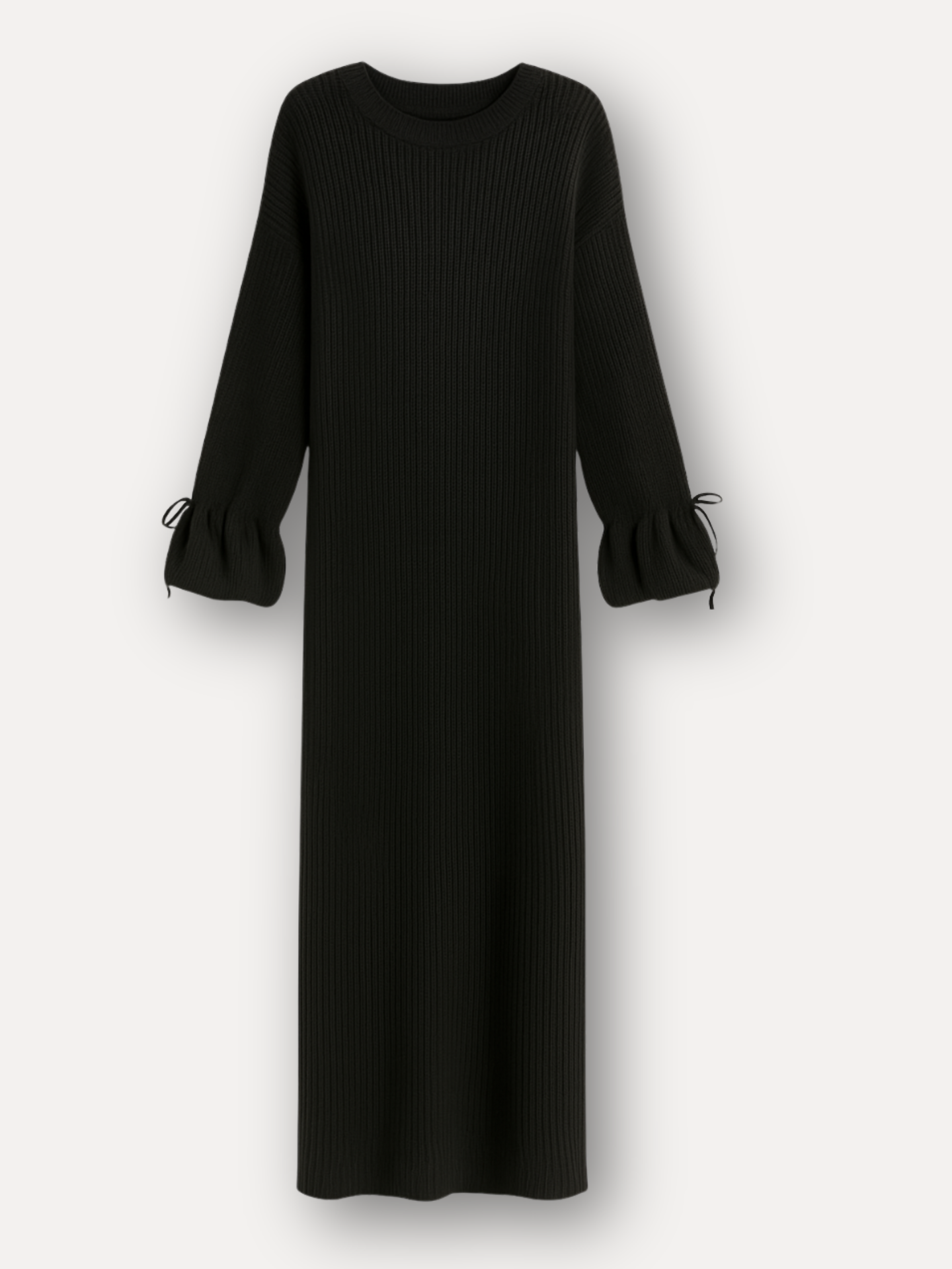 Sweater dress - Black