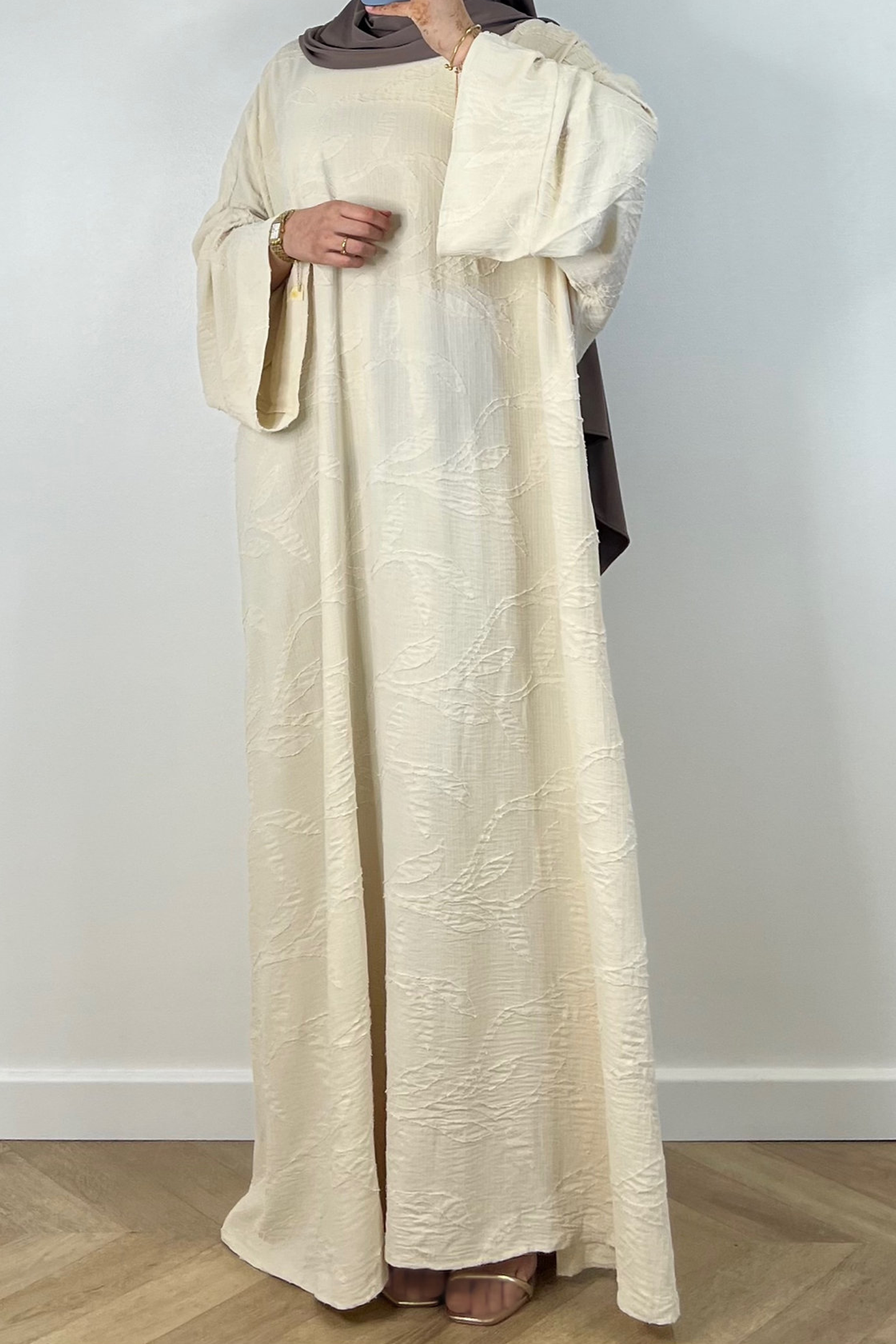 Maxi dress - Creme - Hijab Boutique