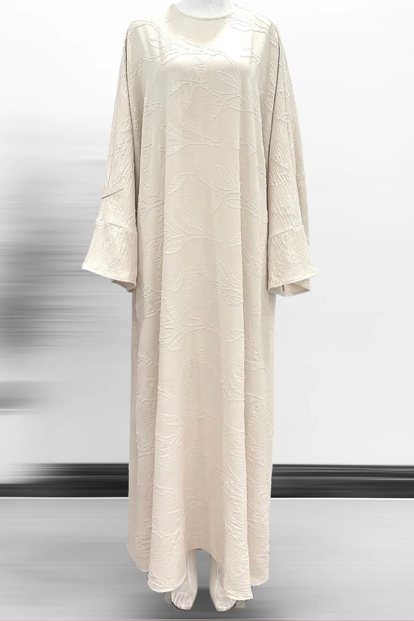 Maxi dress - Creme - Hijab Boutique