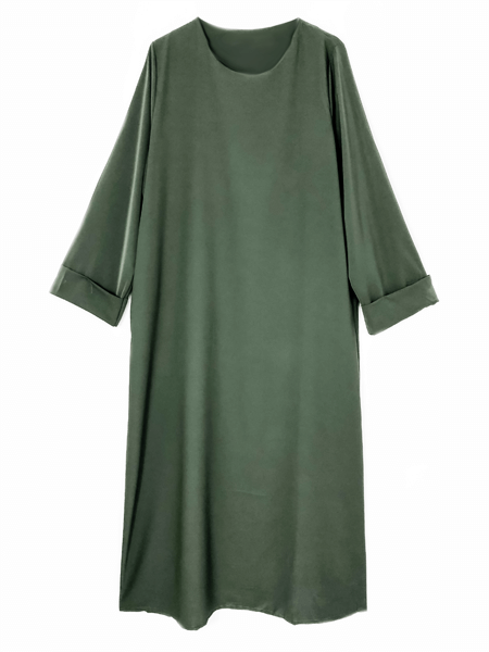 Abaya omslag mouw - Legergroen - Hijab Boutique