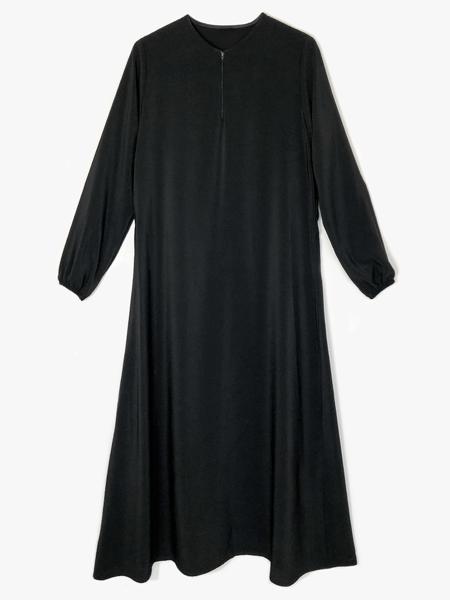 Basic abaya - Zwart - Hijab Boutique