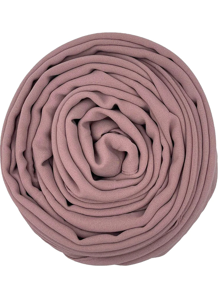 Crepe L - Mauve - Hijab Boutique