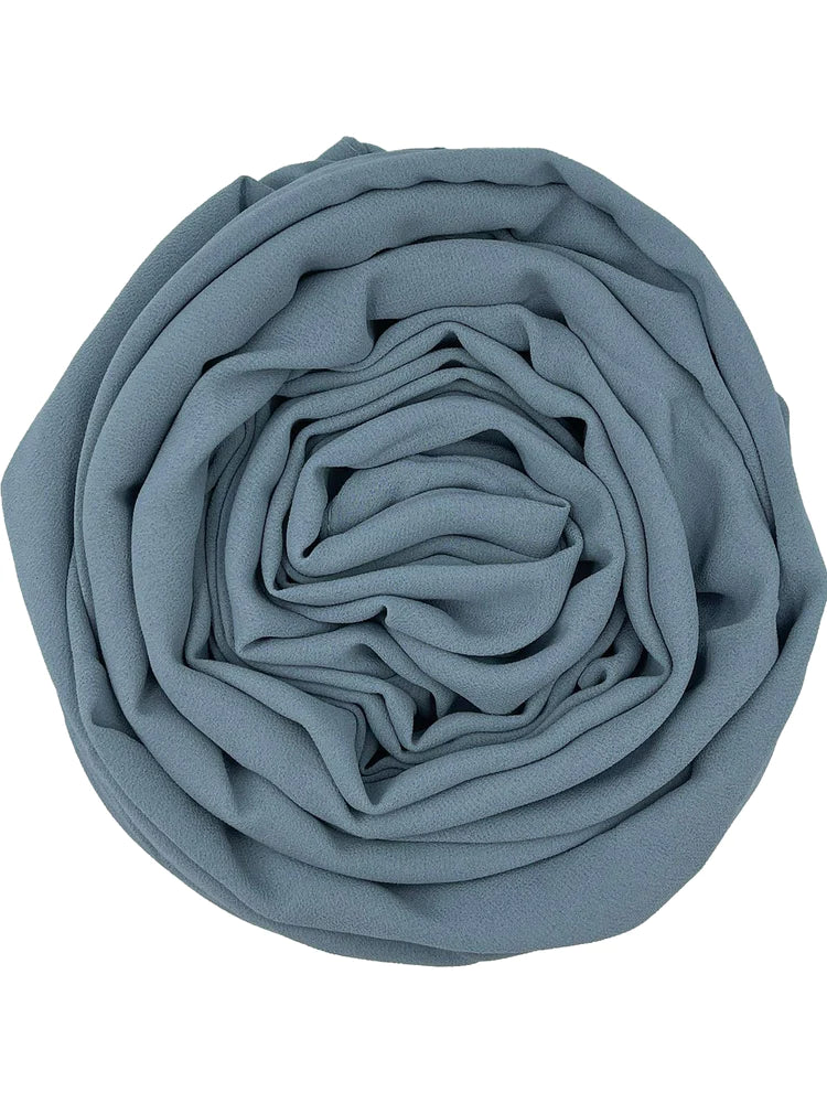 Crepe Square - Vintage Blue