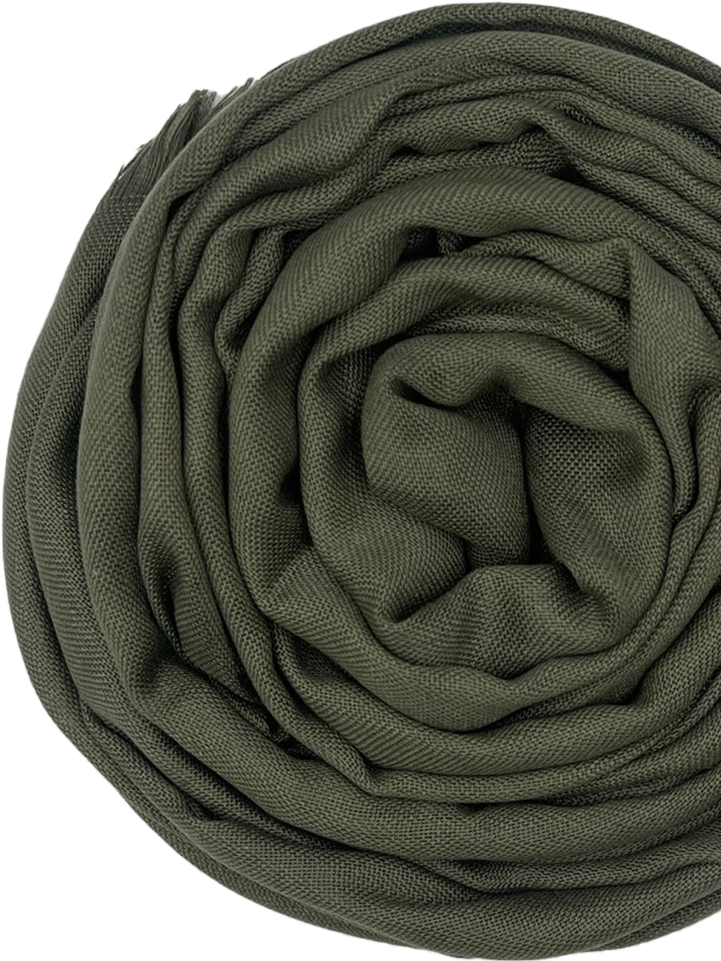 Pashmina korte sliertjes - Army green - Hijab Boutique