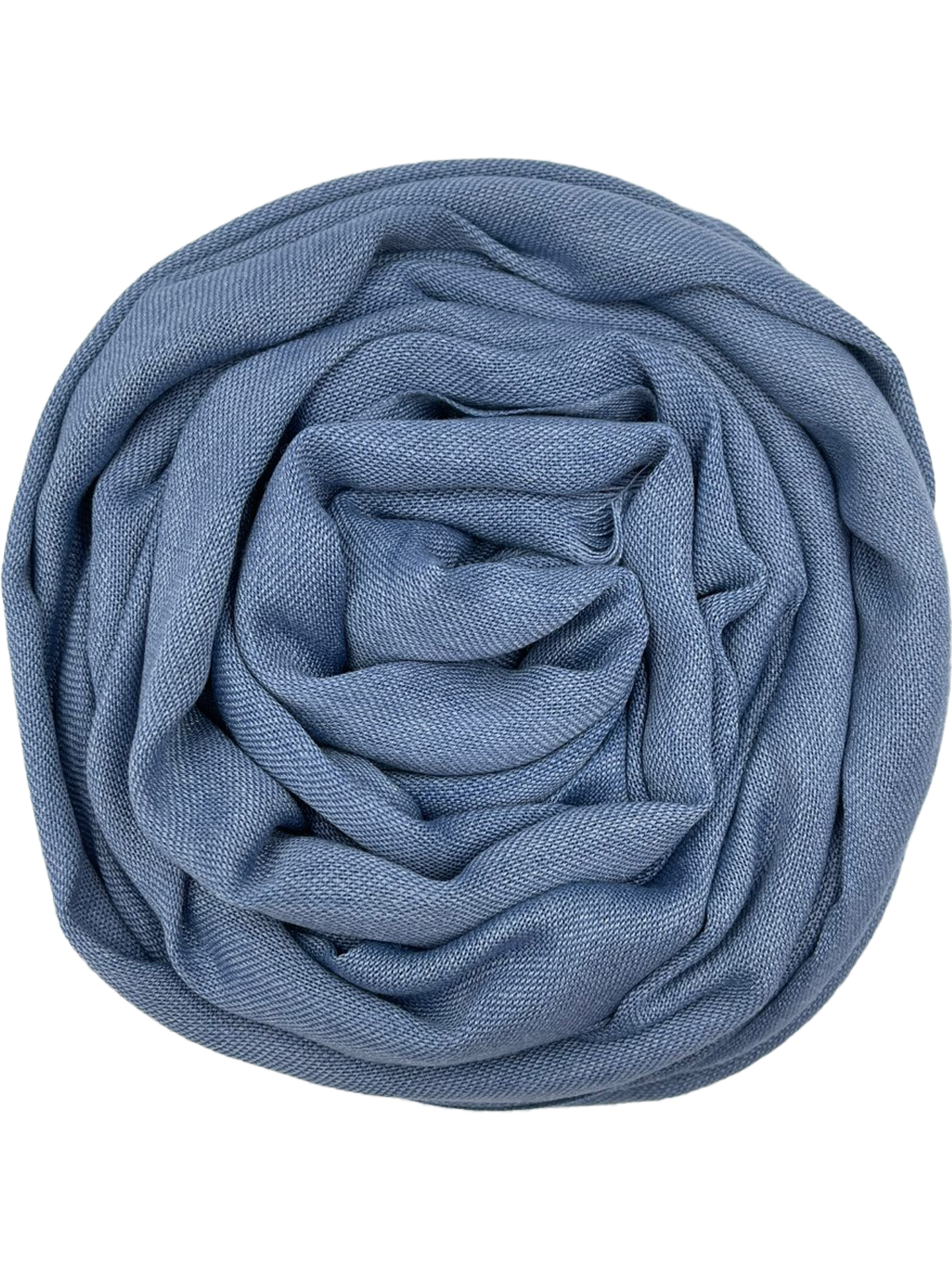 Pashmina korte sliertjes - Jeans blue