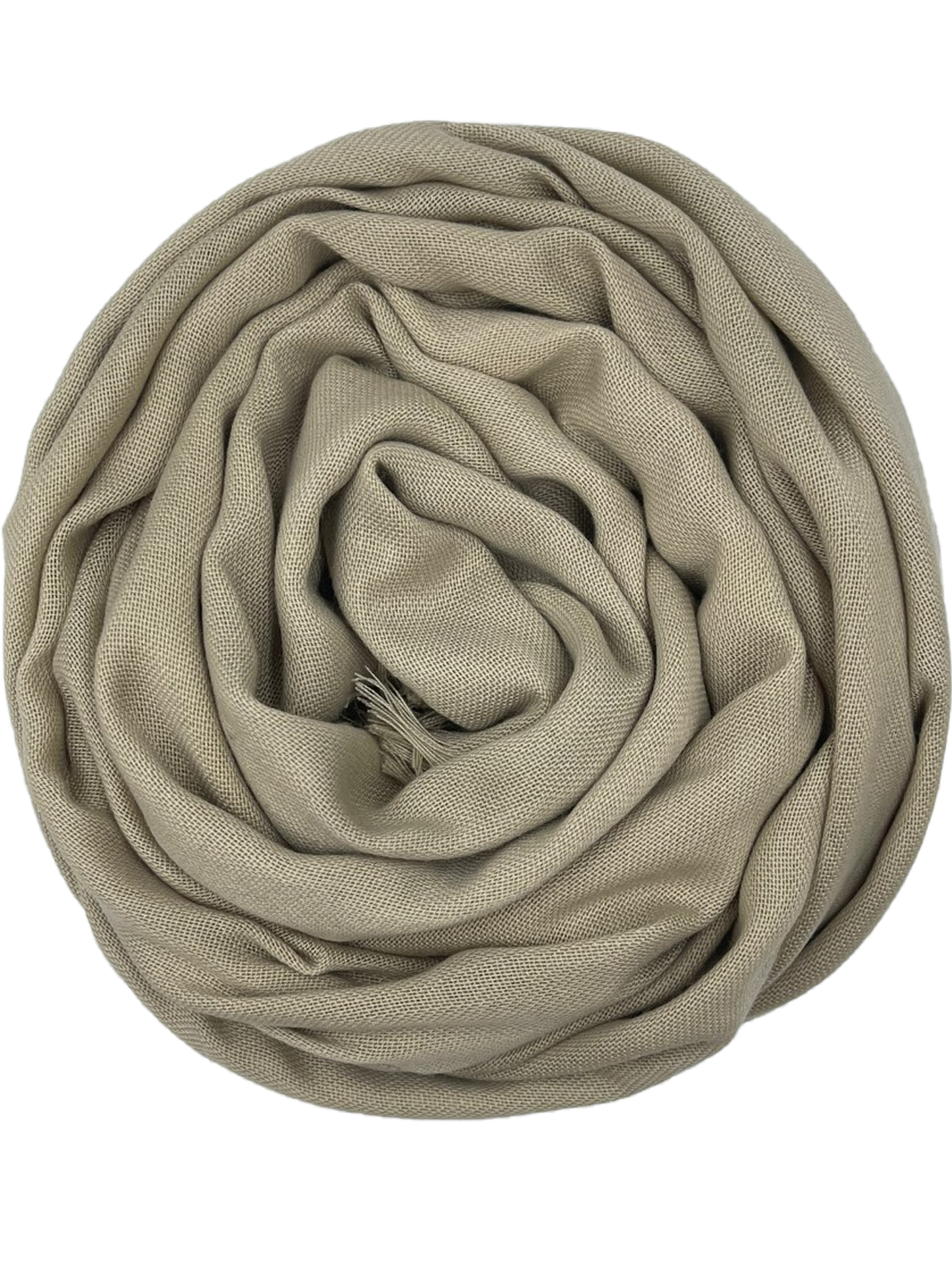 Pashmina korte sliertjes -  Sand - Hijab Boutique