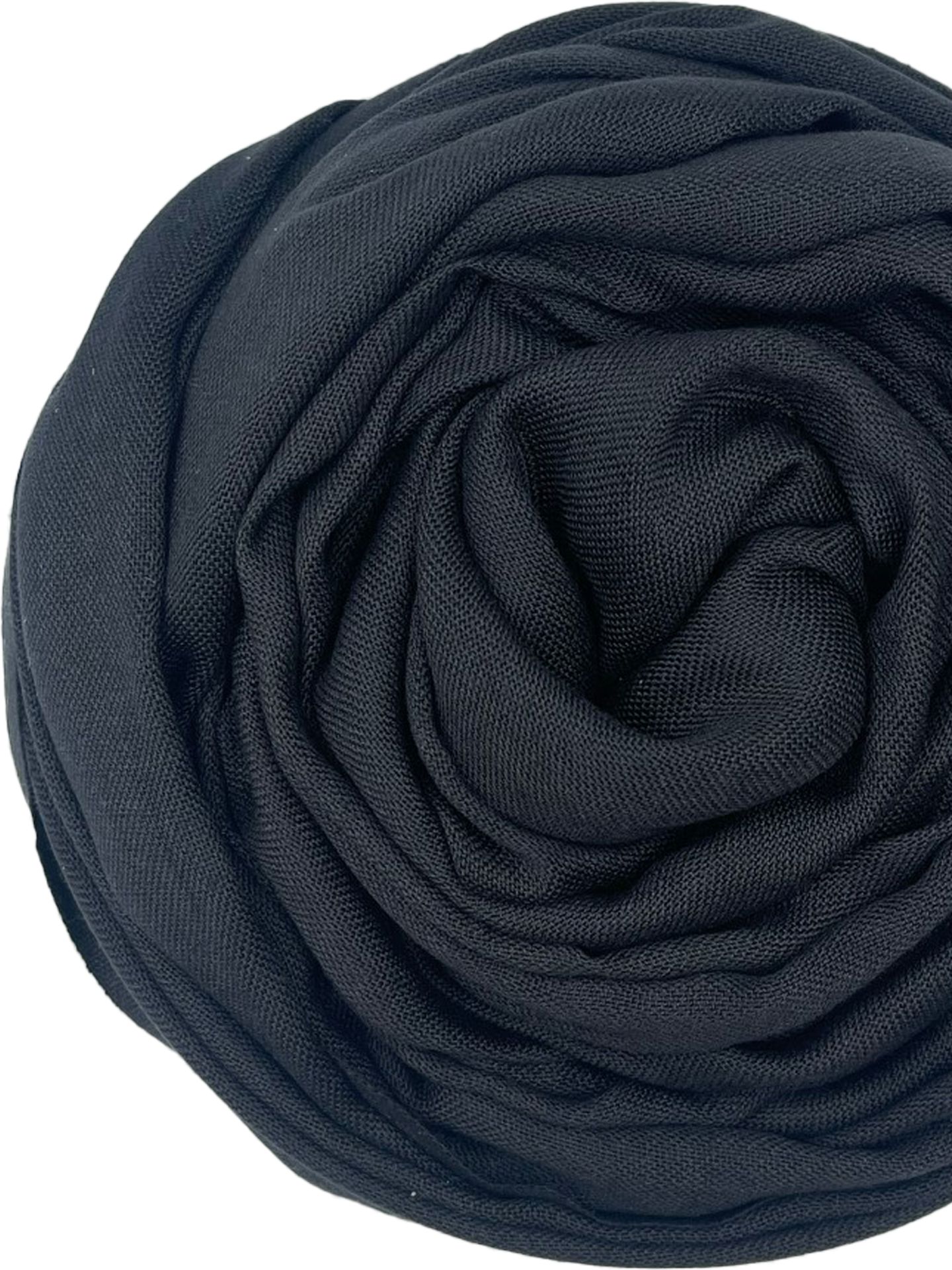 Pashmina korte sliertjes - Black